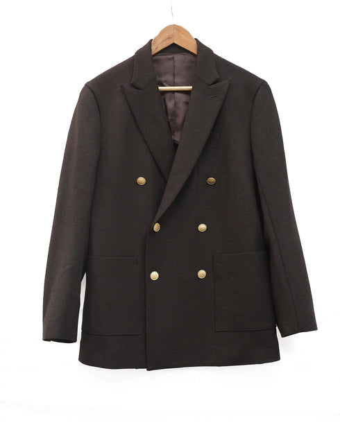 C/O. 尾州ウールセットアップアイテム ダブルジャケット 秋冬用/Bishu wool set-up item double jacket A/W